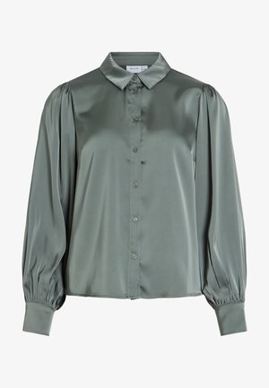 VILA, VIENNA RAVENNA L/S BALLOON SHIRT - NOOS - Hemdbluse - balsam green