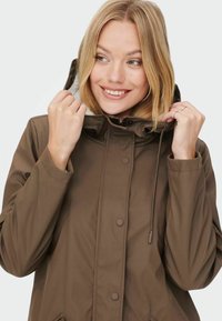 ONLY ONLSALLY RAINCOAT - Vinterfrakke - hot fudge