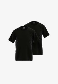 Sélectionné, schwarz dunkel uni