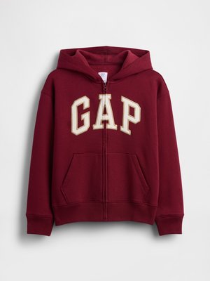 GAP KIDS RELAXED GAP LOGO ZIP HOODIE - Sweatjakke - red delicious