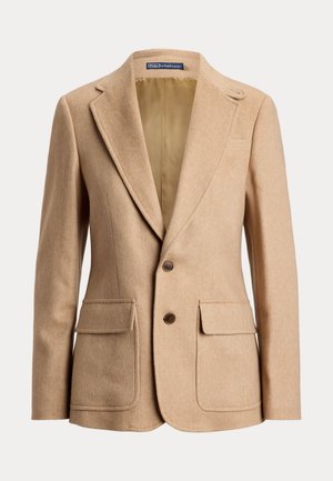 Polo Ralph Lauren, SINGLE-BREASTED WOOL HERRINGBONE BLAZER - Блейзър - taupe herringbone