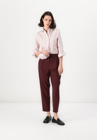 Tommy Hilfiger STRIPE REGULAR SHIRT - Košilová halenka  - pink