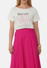 s.Oliver BLACK LABEL T-Shirt print - creme