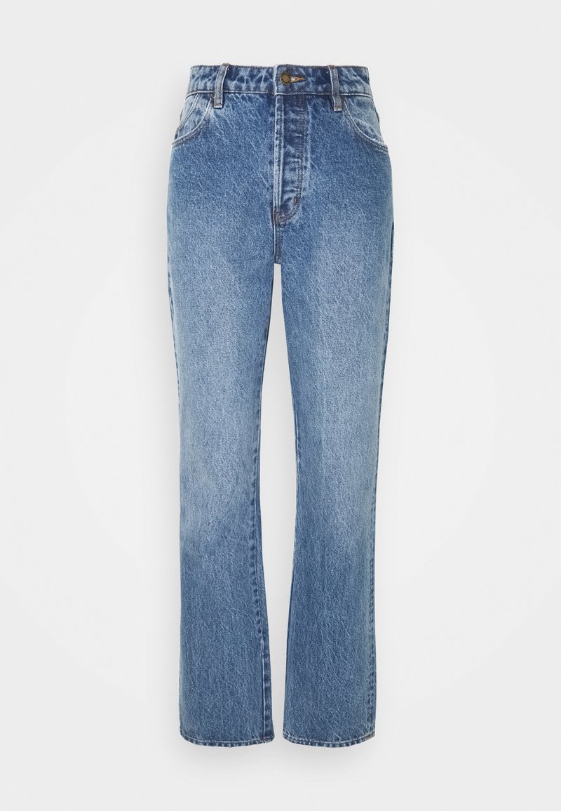 Rollas Straight leg jeans blauw denim/bluedenim Rollas Straight leg jeans blauw denim/bluedenim