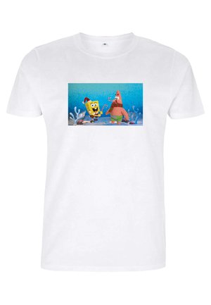 Henry Tiger SPONGEBOB SQUAREPANTS CHRISTMAS BUDS - T-shirts print - white