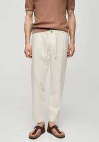 Mango Broek - white