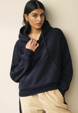 CONTEMPORARY OVERHEAD  - Kapuutsiga pusa - navy blue