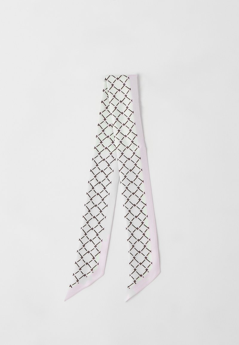 Elisabetta Franchi Fulár - menta/quarzo/cacao