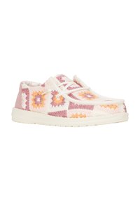 HEYDUDE Wendy Cottage Crochet - Slip-Ons - Stringate sportive - petal pink multi