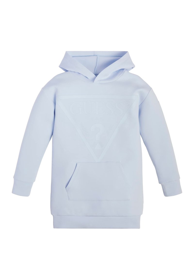 Guess ACTIVE MIT LOGO DREIECK - Denní šaty - himmelblau