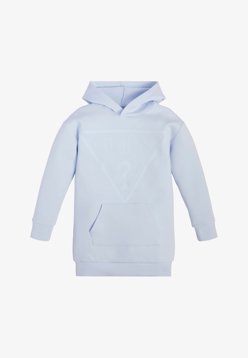 Guess ACTIVE MIT LOGO DREIECK - Freizeitkleid - himmelblau