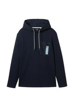 Sudadera TOM TAILOR Para Mujer - Cuello Alto, Tejido Suave De Canalé | Corte Regular, Mezcla De Poliéster Y Viscosa