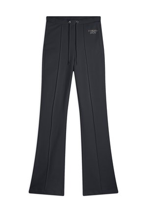 SLIM FIT IN FRENCH CON FLARE - Pantalones deportivos - anthracite