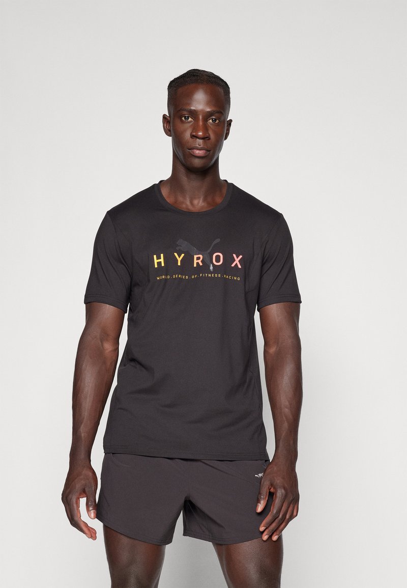 Puma HYROX ALWAYS ON CLOUDSPUN TEE - Camiseta deportiva - black