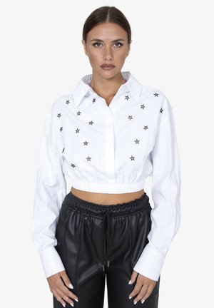 Overhemdblouse - bianco