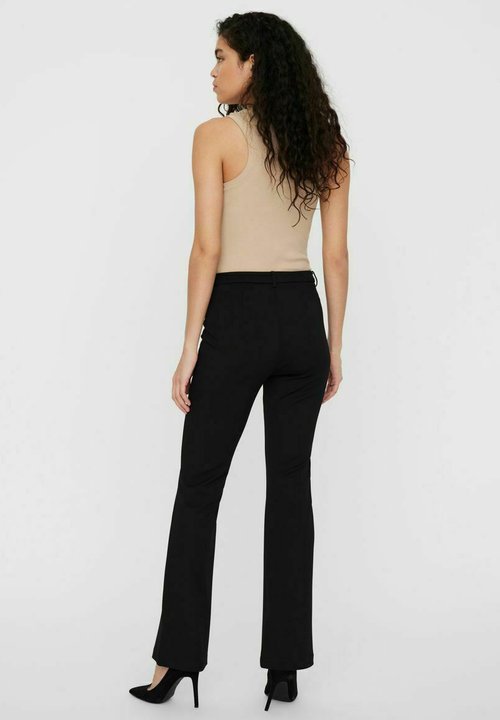 JDY Jdypretty Flare Slit Pant Jrs Noos, Pantaloni Donna, Nero (Black 99), XS
