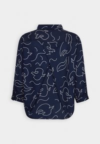 Monki Button-down blouse - dark blue
