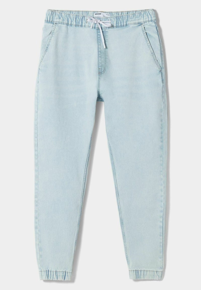 Bershka Slim fit jeans blauw denim/bluedenim Bershka Slim fit jeans blauw denim/bluedenim