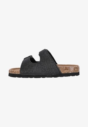 ZIGZAG SANDALE MESSINA UNISEX - Ciabattine - black