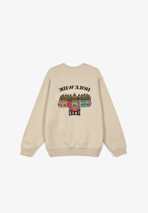 Grimey BACK AT YOU VINTAGE FW23 - Sudadera - crema