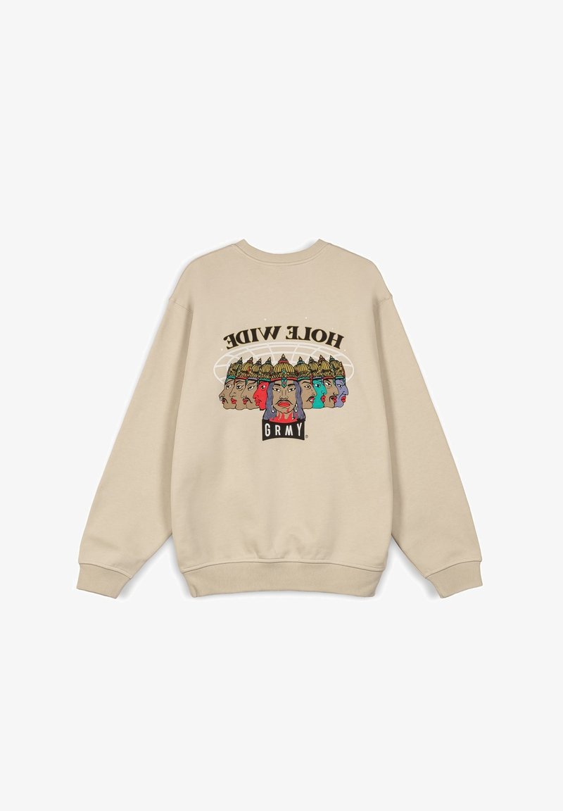 Grimey BACK AT YOU VINTAGE FW23 - Sudadera - crema