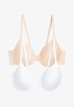 Next, HOLLY FULL CUP LIGHT PAD T-SHIRT BRAS 2 PACK - Push-up BH - white