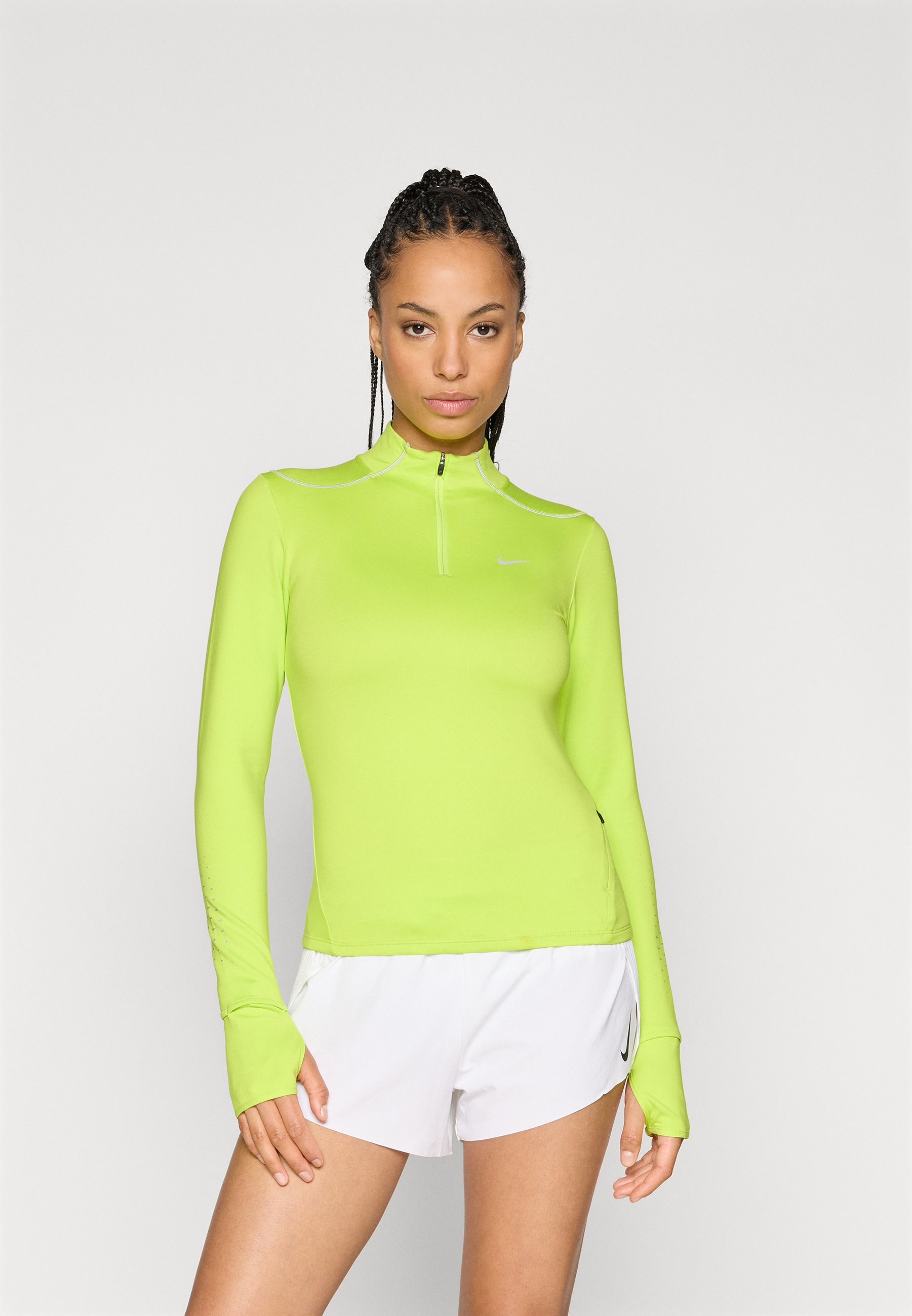 lime green nike top womens