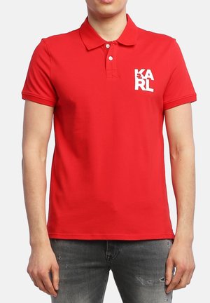 KARL LAGERFELD CLASSIC KARL - Polo - red