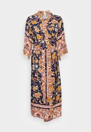 CRNOPPI KIMONO - Summer jacket - navy rose