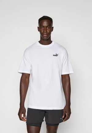 RELAXED SMALL LOGO TEE - Paprasti marškinėliai - white