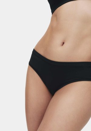 Marks & Spencer, 3 PACK FLEXIFIT™ MODAL RICH HIPSTER KNICKERS - Slip - black