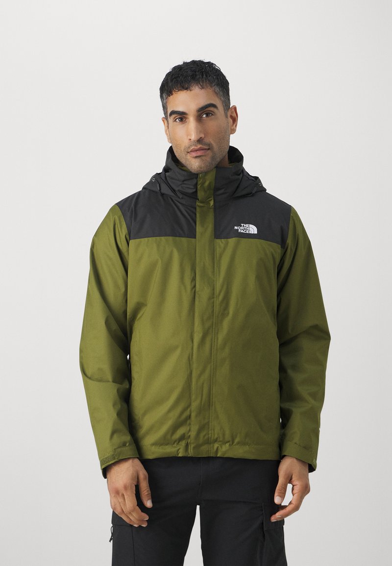 The North Face - EVOLVE TRICLIMATE JACKET 2 IN 1 - Soft shell jacket - forest olive/black, Enlarge