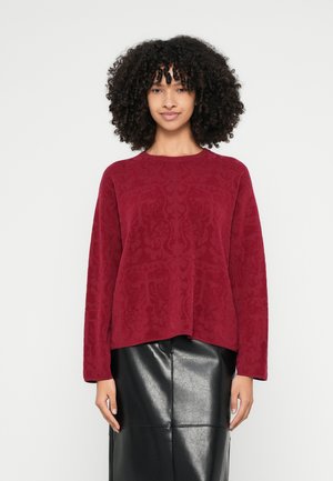 Pullover - medium red