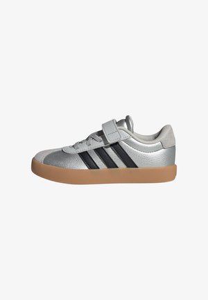 adidas Sportswear VL COURT 3.0 EL C - Obuća za bebe - silver metallic core black light solid grey
