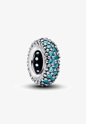 Pandora, BRELOQUE D'ESPACEMENT EN PIERRE BLEU GLACIER - Charms - silver-coloured blue