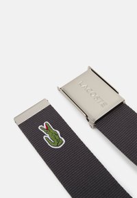 Lacoste BELT CONCEPT - Opasok - dark shadow