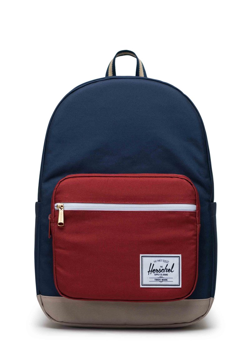 Herschel POP QUIZ 25L - Ruksak - navy blue, brick red