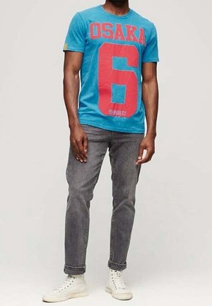 Camiseta estampada - blue