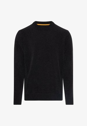 camel active, PULLOVER MIT SEITLICHEM STRICK-EINSATZ - Trui - dark navy