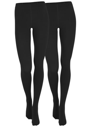 YENITA THERMO TIGHTS 2ER PACK WITH INNER FLEECE-TIGHTS - Collant - schwarz