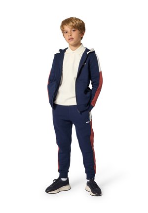 BOSS Kidswear, HOODED CARDIGAN KIDS TEENS - Sudadera con cremallera - bleu cargo