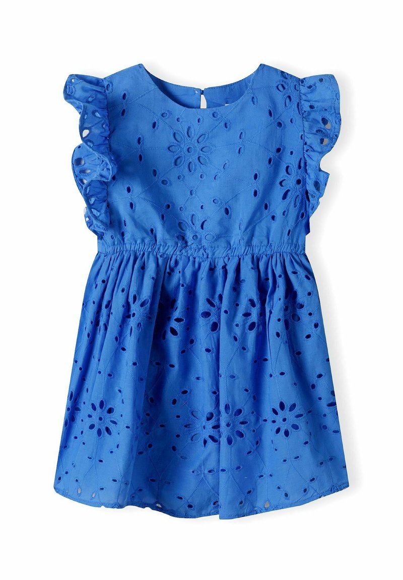 MINOTI BROIDERY FRILL SLEEVES - Dnevna obleka - blue