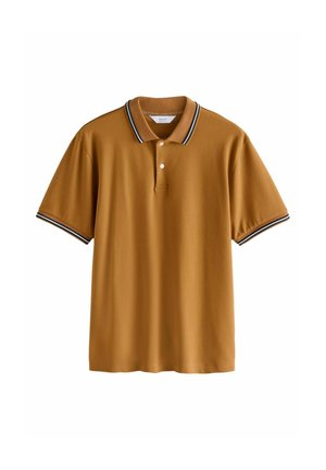 TIPPED - Polo - ochre yellow