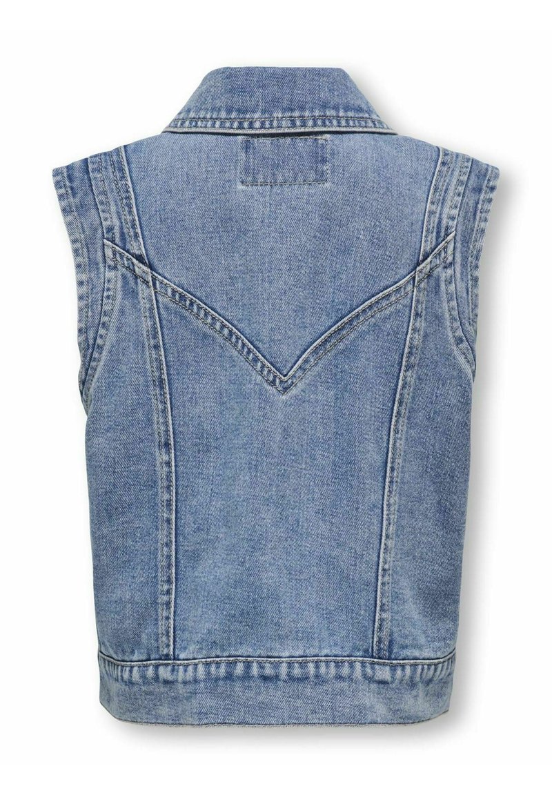 ONLY GIRLS Weste medium blue denim/blue denim
