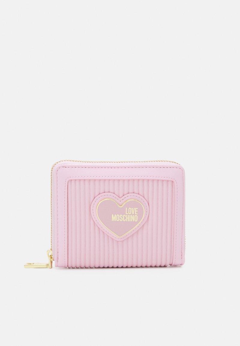 Love Moschino PLEATED ZIP AROUND Wallet cipria/poudre/pink
