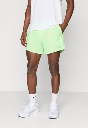 STRIDE SHORT - Korte sportsbukser - lime blast/reflective silver-coloured