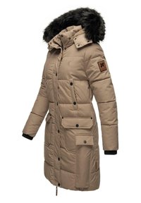 Navahoo Wintermantel - taupe