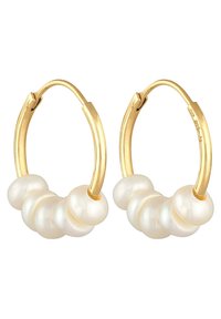 Elli HOOPS MINIMAL DESIGN - Náušnice - gold-coloured