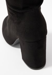 ONLY SHOES Botas de tacón - black