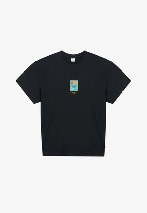 BLKVIS, FLOWER TEE - T-shirt imprimé - black